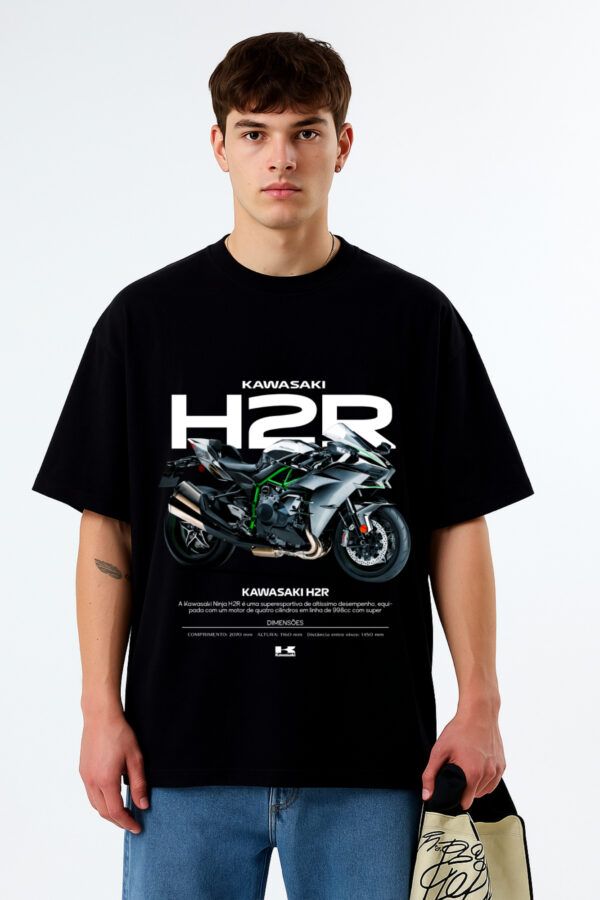 Kawasaki Ninja H2R Oversized Tshirt