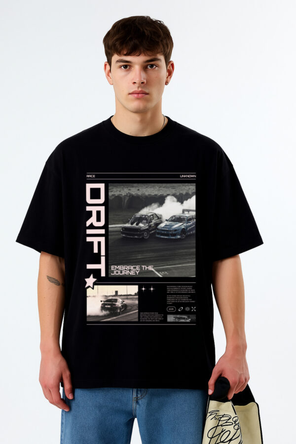 Throttle & Smoke Oversized Tshirt