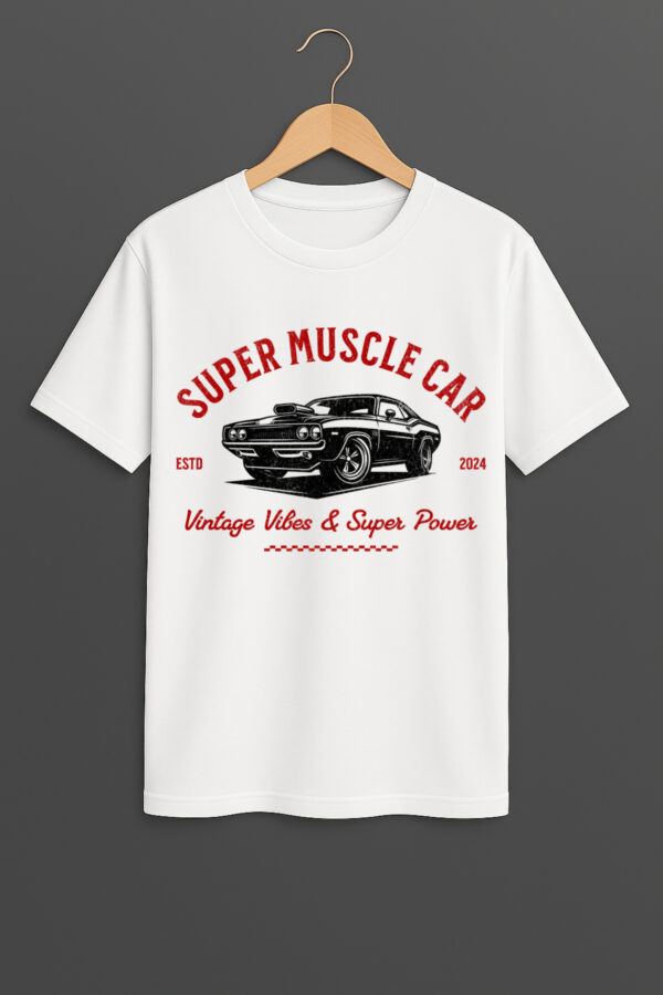 Super Muscle Car Regular Tshirt
