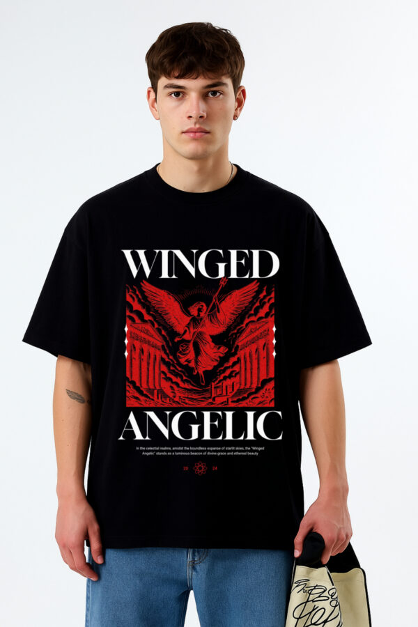 Red Wings Oversized Tshirt