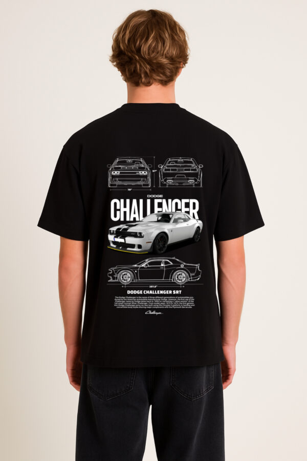 Dodge Challenger Oversized Tshirt