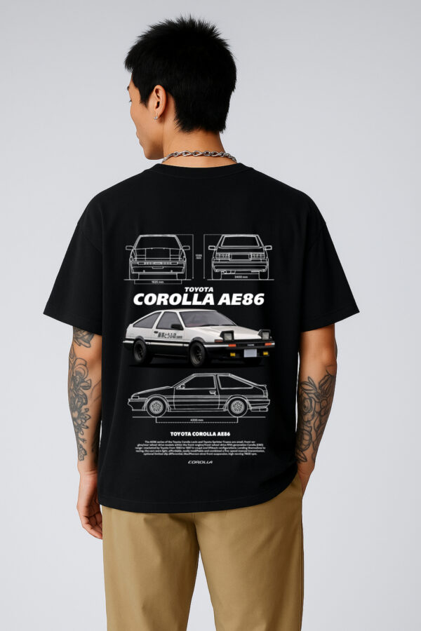 Toyota Corolla AE86 Oversized Tshirt