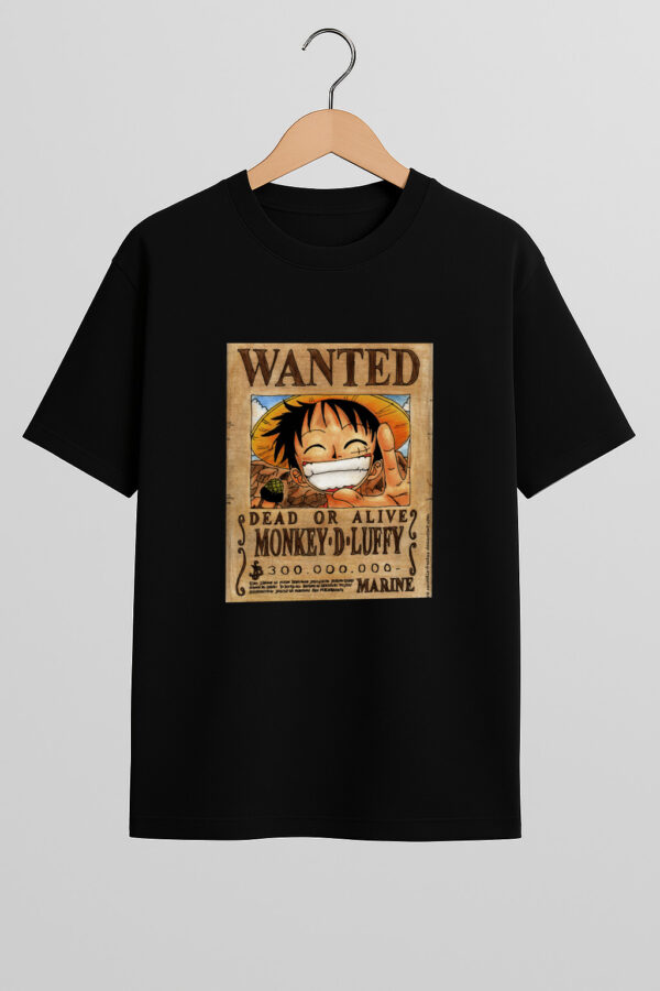 Luffy Wanted Poster Regular Tshirt