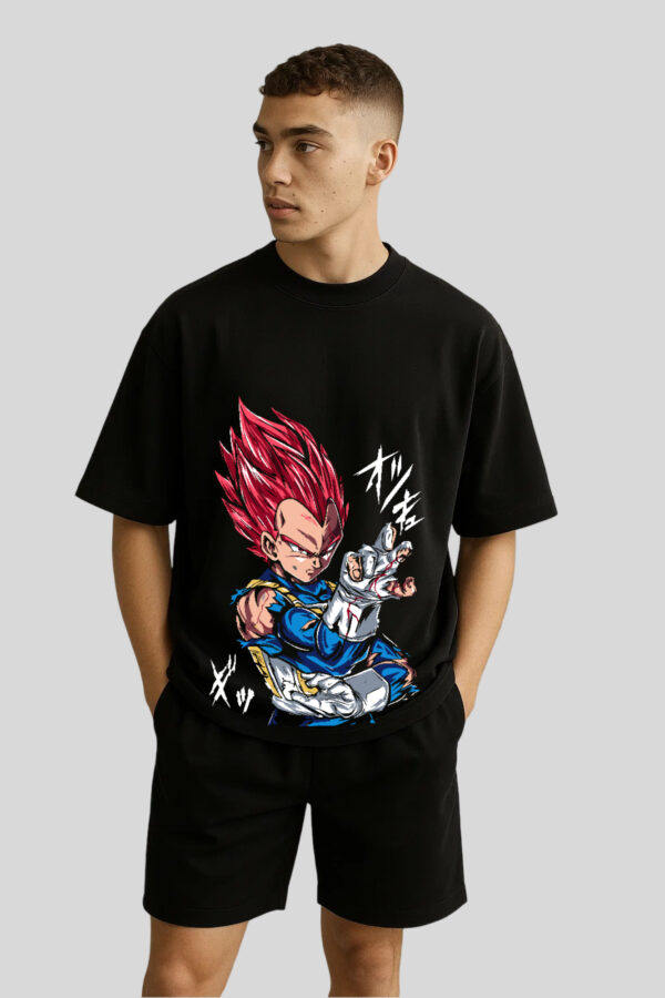 Vegeta Super Saiyan God Oversized Tshirt