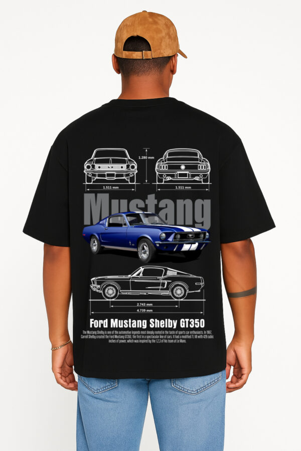 Ford Mustang Shelby GT350 1967 Oversized Tshirt