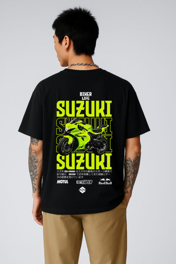 Suzuki GSX-R1000R – Custom Neon Green Edition Oversized Tshirt