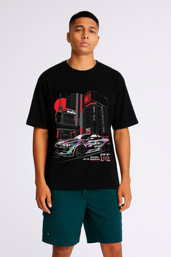 Nissan R34 Skyline GT-R Nismo Oversized Tshirt